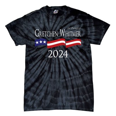 Gretchen Whitmer 2024 For President Election Campaign Tie-Dye T-Shirt