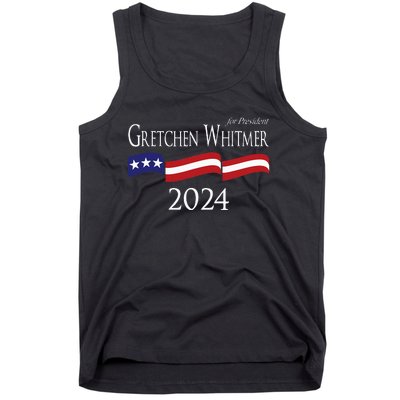 Gretchen Whitmer 2024 For President Election Campaign Tank Top