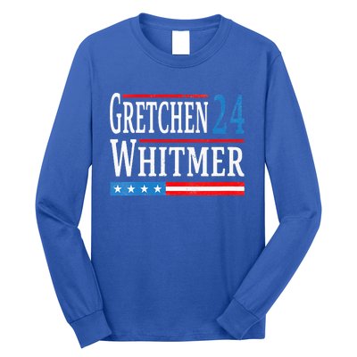 Gretchen Whitmer 2024 For President Election Long Sleeve Shirt