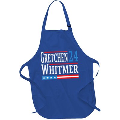 Gretchen Whitmer 2024 For President Election Full-Length Apron With Pockets