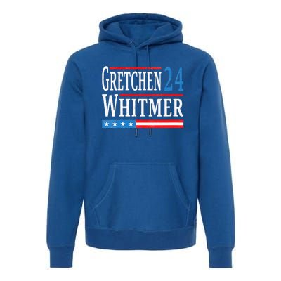 Gretchen Whitmer 2024 For President Election Premium Hoodie