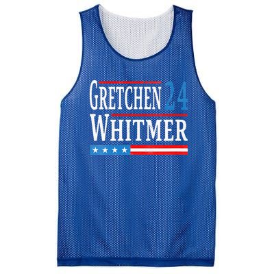 Gretchen Whitmer 2024 For President Election Mesh Reversible Basketball Jersey Tank