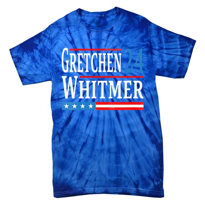 Gretchen Whitmer 2024 For President Election Tie-Dye T-Shirt