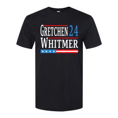 Gretchen Whitmer 2024 For President Election Softstyle CVC T-Shirt