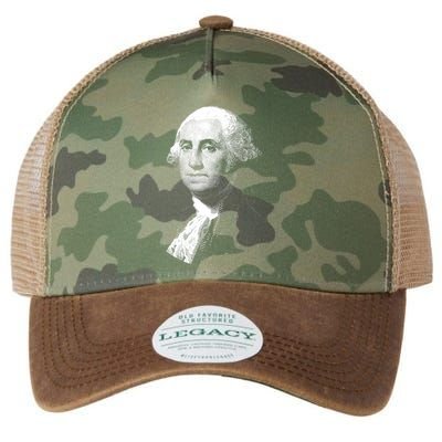 George Washington 4th Of July Design Legacy Tie Dye Trucker Hat