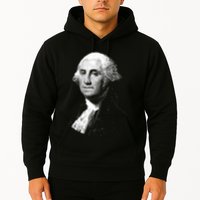 George Washington 4th Of July Design Hoodie