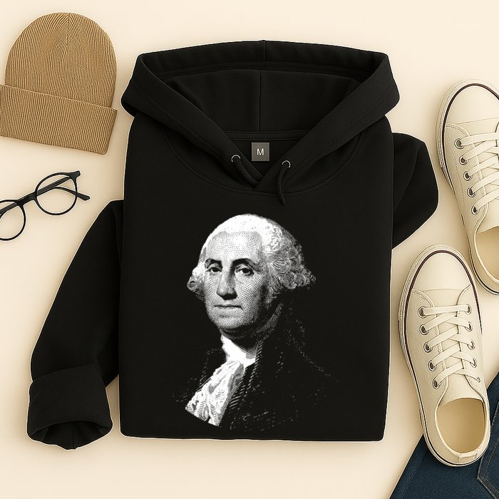 George Washington 4th Of July Design Hoodie