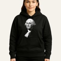 George Washington 4th Of July Design Hoodie