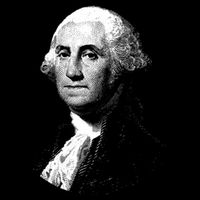 George Washington 4th Of July Design Hoodie