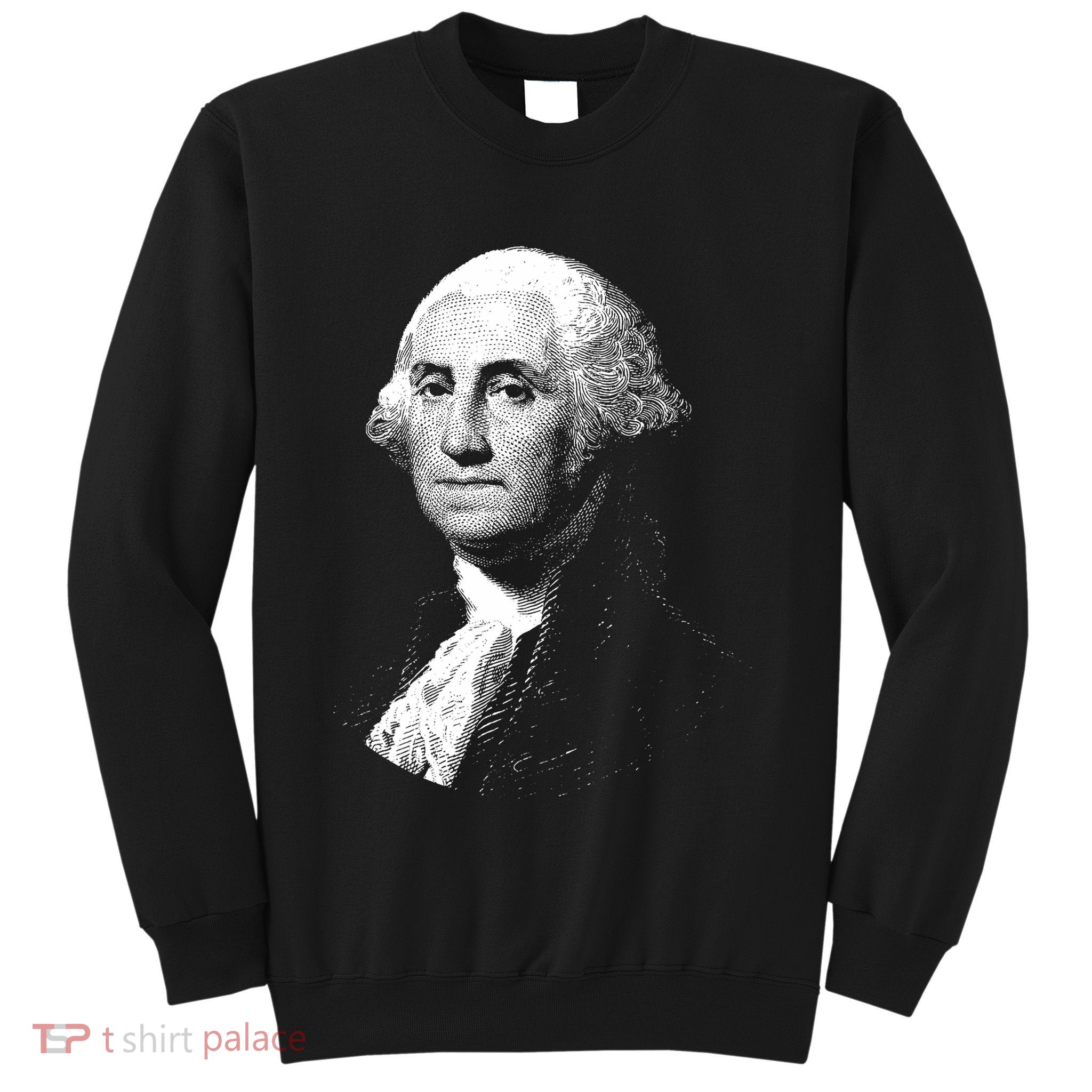 George Washington 4th Of July Design Sweatshirt