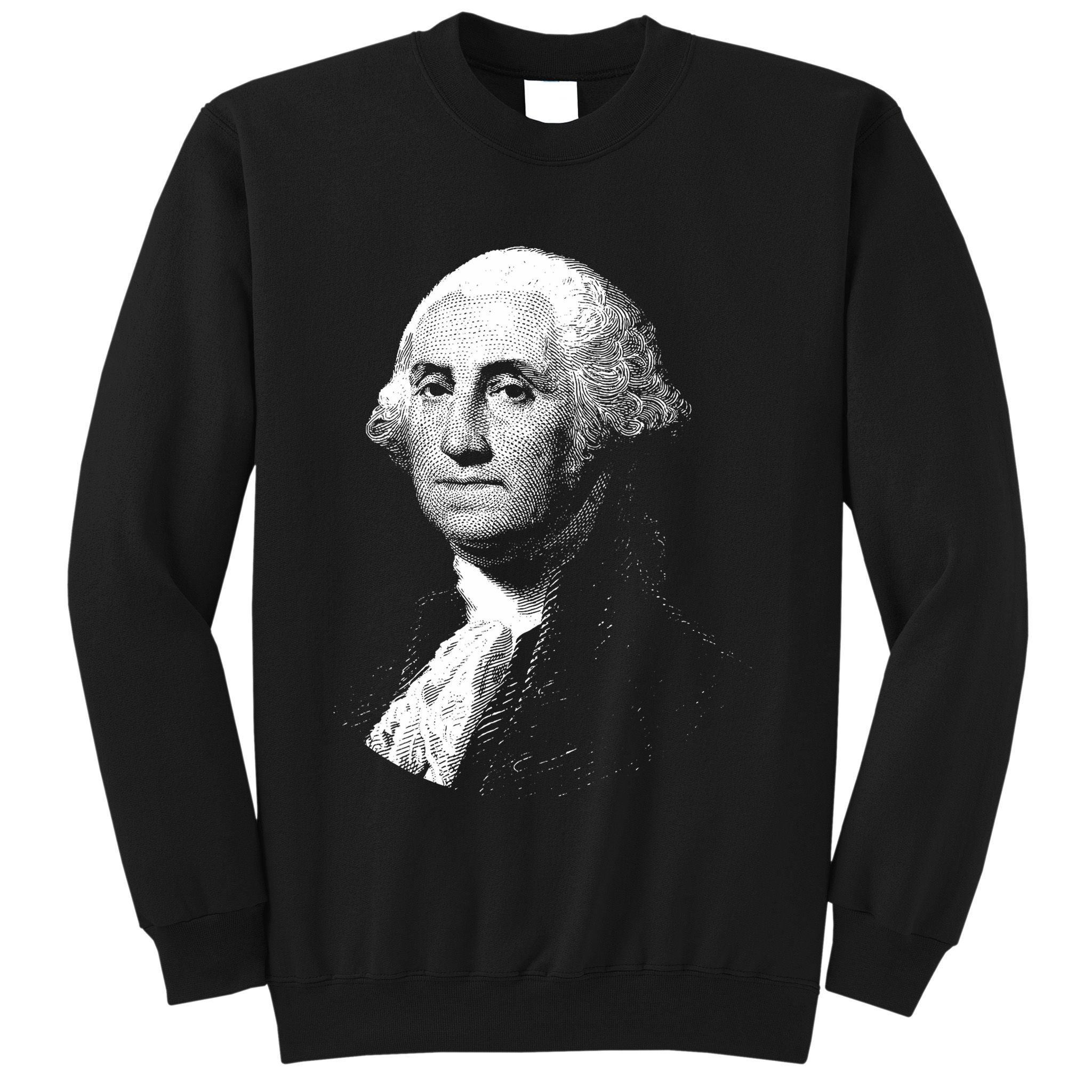 George Washington 4th Of July Design Sweatshirt
