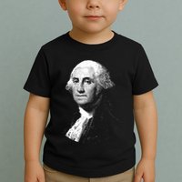 George Washington 4th Of July Design Toddler T-Shirt