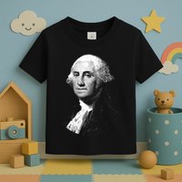 George Washington 4th Of July Design Toddler T-Shirt