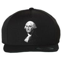 George Washington 4th Of July Design Wool Snapback Cap