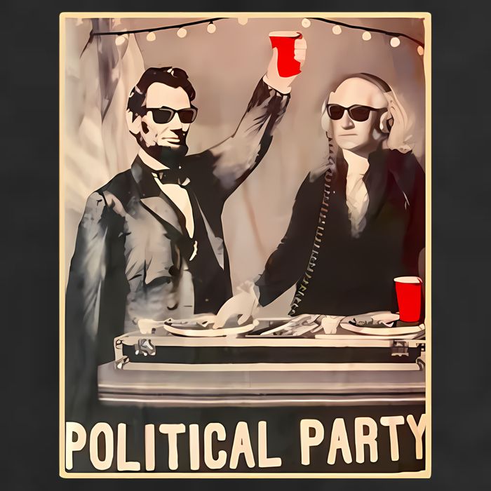 George Washington And Abraham Lincoln Political Party Hat