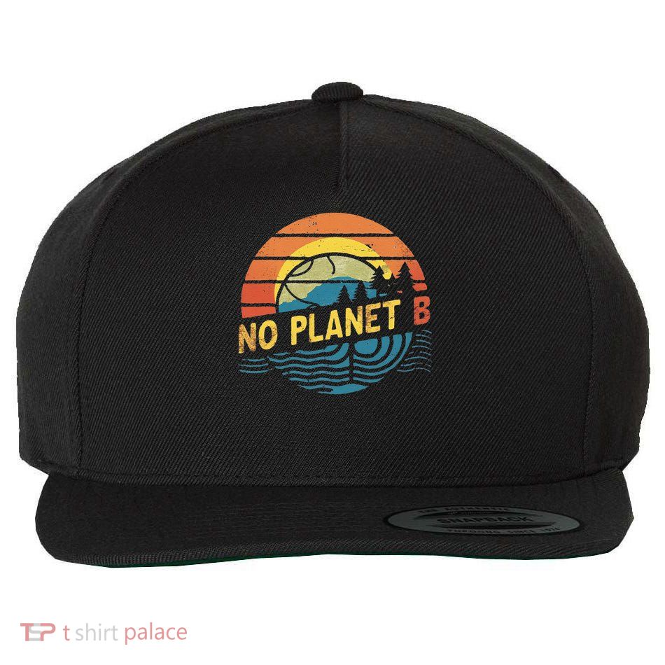 Global Warming Awareness There Is No Planet B Wool Snapback Cap