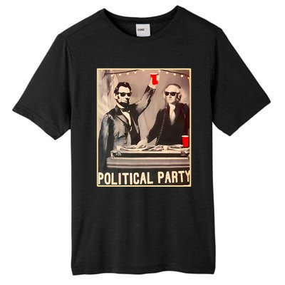 George Washington And Abraham Lincoln Political Party Tall Fusion ChromaSoft Performance T-Shirt