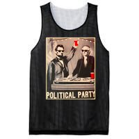 George Washington And Abraham Lincoln Political Party Mesh Reversible Basketball Jersey Tank