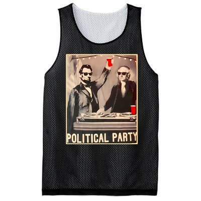 George Washington And Abraham Lincoln Political Party Mesh Reversible Basketball Jersey Tank