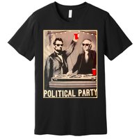 George Washington And Abraham Lincoln Political Party Premium T-Shirt