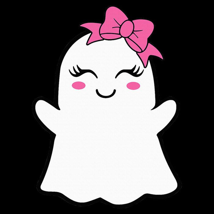 Ghost With Bow Boo Girl Halloween Impact Tech Backpack