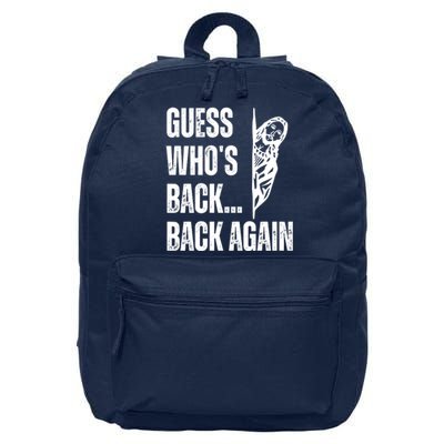 Guess Whos Back Again Jesus Easter 16 in Basic Backpack