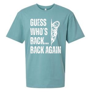 Guess Whos Back Again Jesus Easter Sueded Cloud Jersey T-Shirt