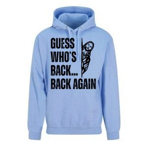 Guess Whos Back Again Jesus Easter Unisex Surf Hoodie