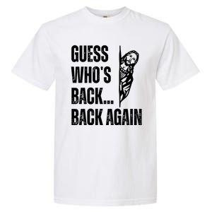 Guess Whos Back Again Jesus Easter Garment-Dyed Heavyweight T-Shirt