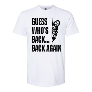 Guess Whos Back Again Jesus Easter Softstyle CVC T-Shirt