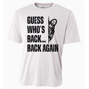 Guess Whos Back Again Jesus Easter Cooling Performance Crew T-Shirt