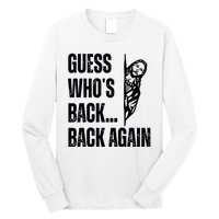 Guess Whos Back Again Jesus Easter Long Sleeve Shirt