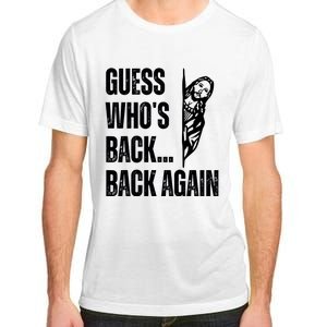 Guess Whos Back Again Jesus Easter Adult ChromaSoft Performance T-Shirt