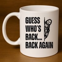 Guess Whos Back Again Jesus Easter 11oz C Handle Ceramic Mug