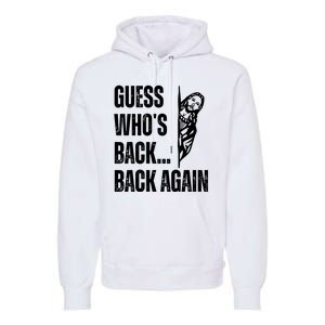 Guess Whos Back Again Jesus Easter Premium Hoodie