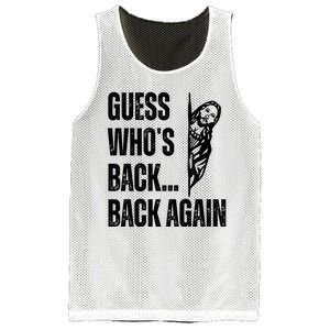 Guess Whos Back Again Jesus Easter Mesh Reversible Basketball Jersey Tank