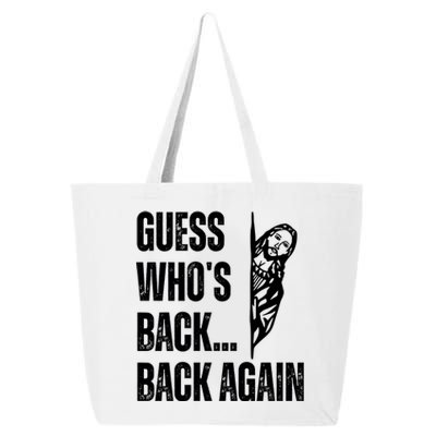 Guess Whos Back Again Jesus Easter 25L Jumbo Tote