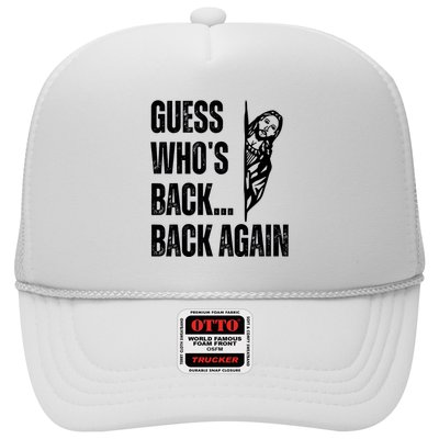 Guess Whos Back Again Jesus Easter Trucker Hat