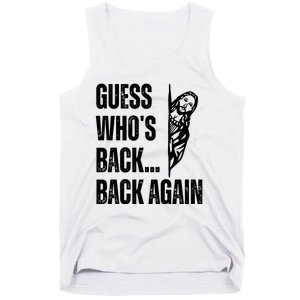 Guess Whos Back Again Jesus Easter Tank Top