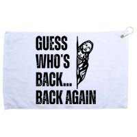 Guess Whos Back Again Jesus Easter Grommeted Golf Towel