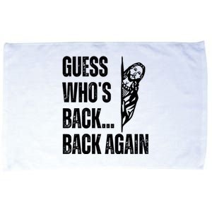 Guess Whos Back Again Jesus Easter Microfiber Hand Towel