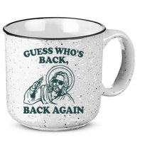 Guess Whos Back Back Again Jesus 15oz Campfire Ceramic Mug
