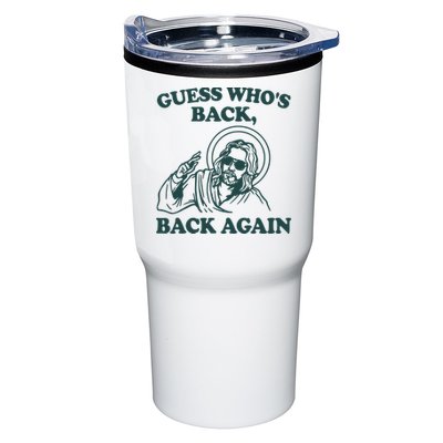Guess Whos Back Back Again Jesus Tumbler