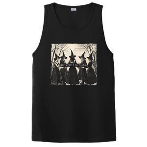 Girl Will Be Girl Funny Witch Witchy Vibes PosiCharge Competitor Tank