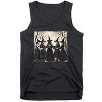 Girl Will Be Girl Funny Witch Witchy Vibes Tank Top