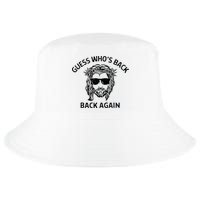 Guess Whos Back Back Again Happy Easter Jesus Christian Cool Comfort Performance Bucket Hat
