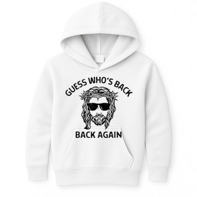 Guess Whos Back Back Again Happy Easter Jesus Christian Kids Hoodie