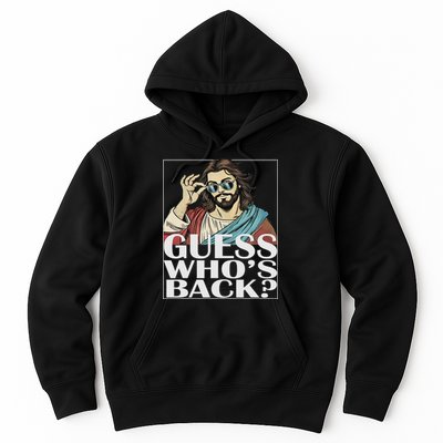 Guess Whos Back Jesus Easter Religious Catholic Hoodie