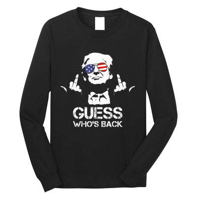 Guess WhoS Back Trump Long Sleeve Shirt