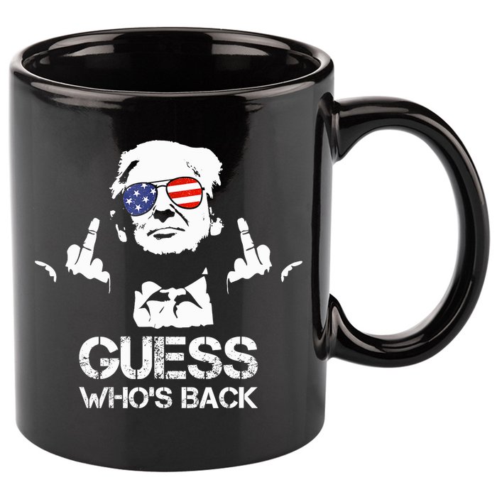 Guess WhoS Back Trump 11oz C Handle Ceramic Mug
